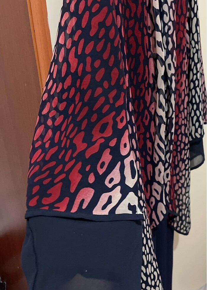 Leopar desenli elbise - Görsel 2