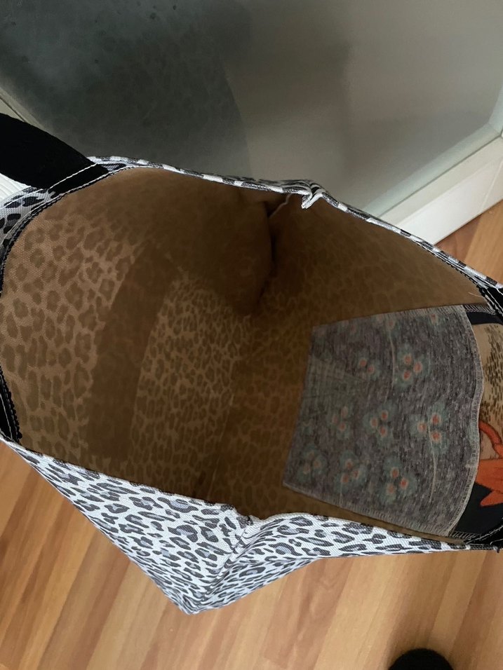 Gri Desenli Mango Kadın Çanta - Görsel 2