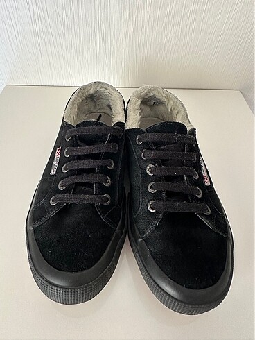 38 Beden Superga 2750 Süet Deri Suni