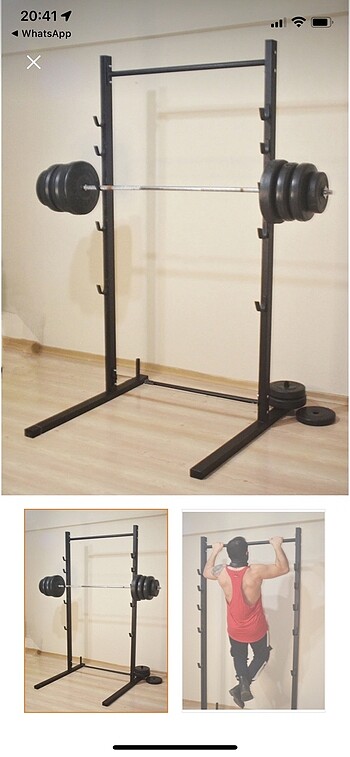 Barfix squat smith machine bench press halter rack standı ağırlı