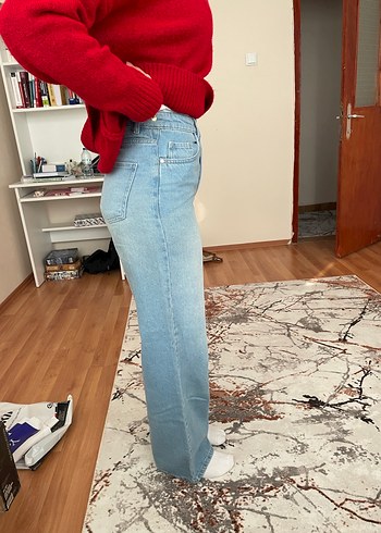 LC Waikiki Lcw Düğmeli Mavi Kadın Jean