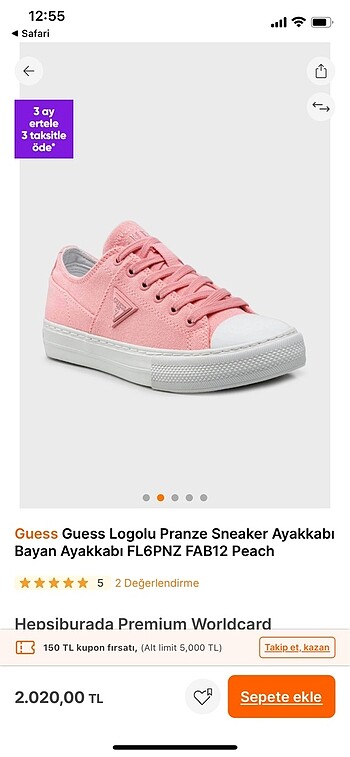 Guess Guess Sneaker Ayakkabı