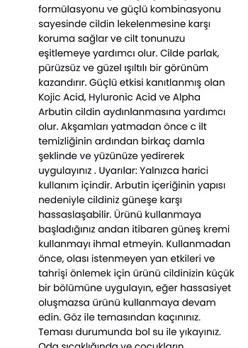 Ümrantoo Leke Serumu - Görsel 3