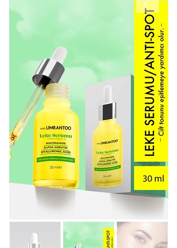 Ümrantoo Leke Serumu - Görsel 2