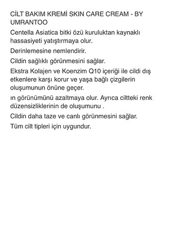 Mrs. Umrantoo Cell To Derm Onarıcı Krem 40 ml - Görsel 3