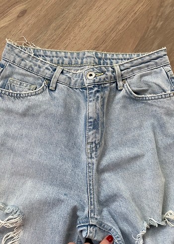 DeFacto Yırtık Salaş Kadın Kot Pantolon - Görsel 4