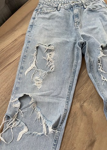 DeFacto Yırtık Salaş Kadın Kot Pantolon - Görsel 2