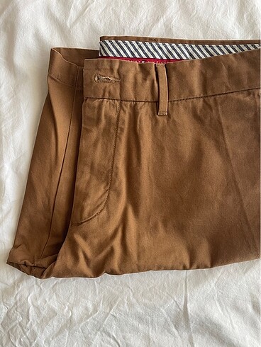 34 Beden kahverengi Renk Tommy Hilfiger Taba Şort