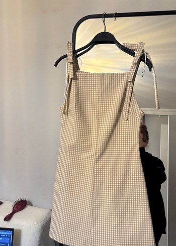 Bej Ekose Mutfak Önlüğü - Görsel 3