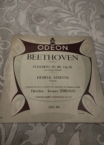 Beethoven plak kondisyon 9-10