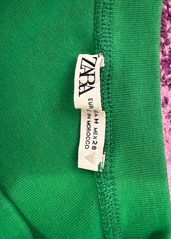 Zara penye tek yan büzgü detay oturan elbise
