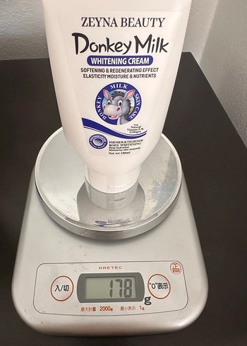 Zeyna Beauty Eşek Sütü Beyazlatıcı Kremi - Görsel 4