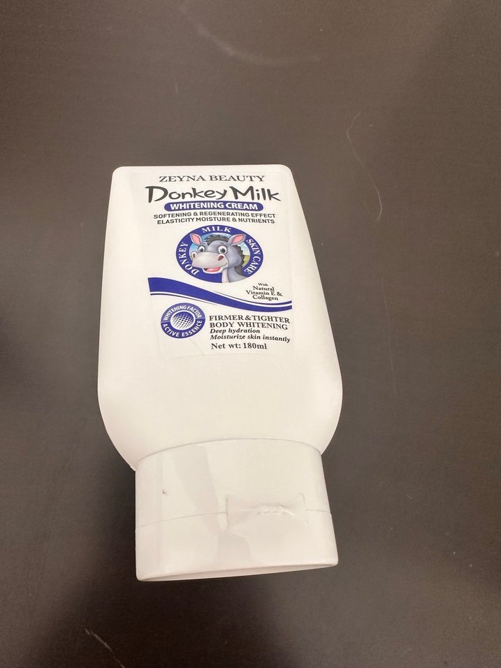 Zeyna Beauty Eşek Sütü Beyazlatıcı Kremi - Görsel 3