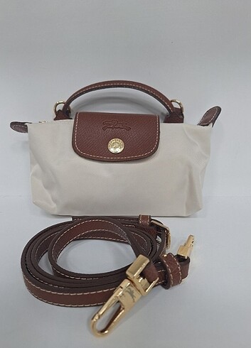 Longchamp Askılı Deri Saplı Çanta 