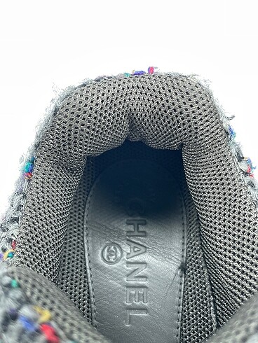 40,5 Beden gri Renk Chanel Spor Ayakkabı %70 İndirimli.