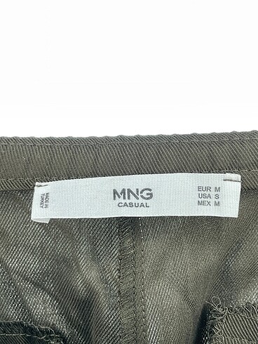 m Beden yeşil Renk Mango Kumaş Pantolon %70 İndirimli.