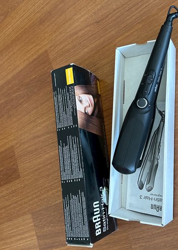 Beden Renk Braun Saç Düzleştirici Set Satin Hair 3 Bej