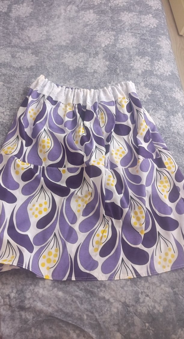 Mor Renkli Balon Etek - Görsel 3