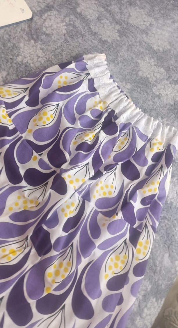 Mor Renkli Balon Etek - Görsel 2