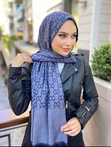Gucci yün ipek şal