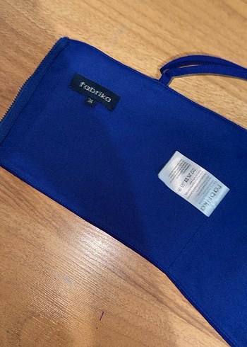 34 Beden Kadın Lacivert Mini Bralet Fabrika