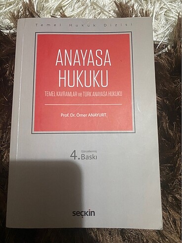 Anayasa hukuku Ömer anayurt 4. Baskı