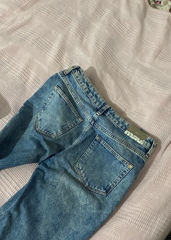 Mavi Jeans Gri Mavi Midi Boy Kadın Denim Pantolon