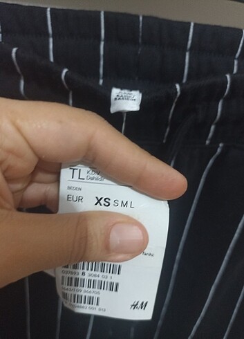 xs Beden siyah Renk Pantolon 