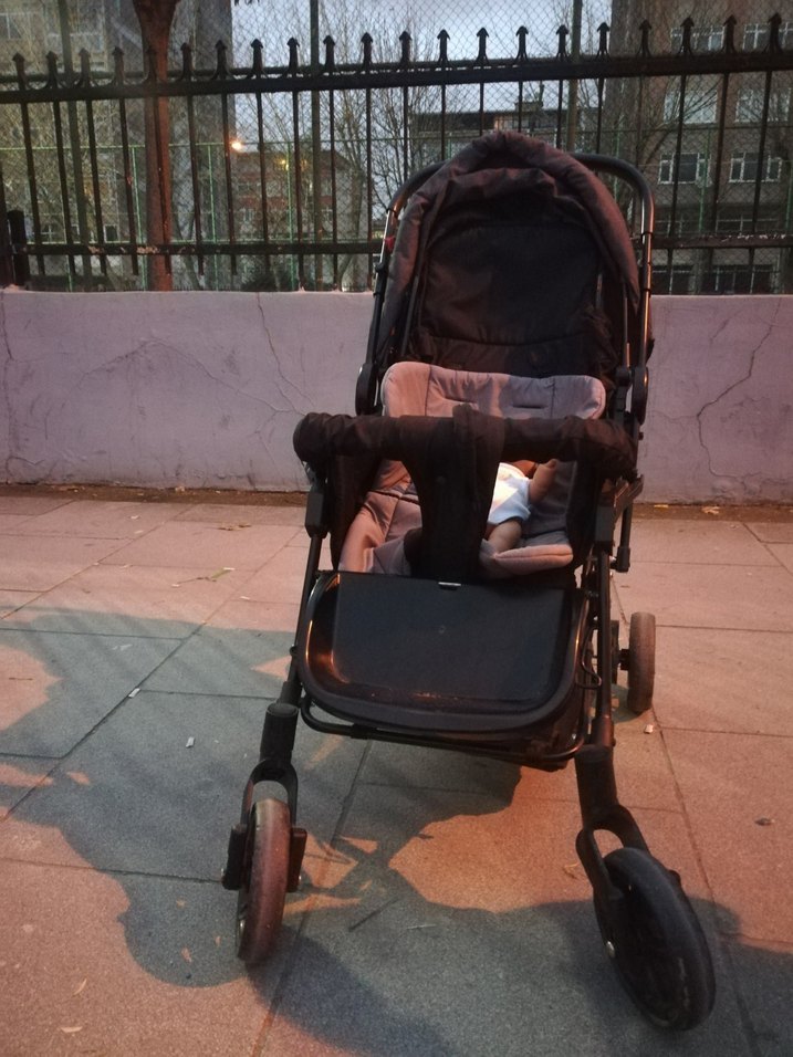 Siyah Bebek Arabası - Görsel 5