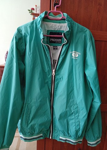 Erkek kadın farketmez Yeşil Fermuarlı Midi Yağmurluk - Görsel 2