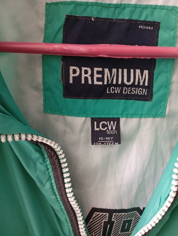 Erkek kadın farketmez Yeşil Fermuarlı Midi Yağmurluk - Görsel 4