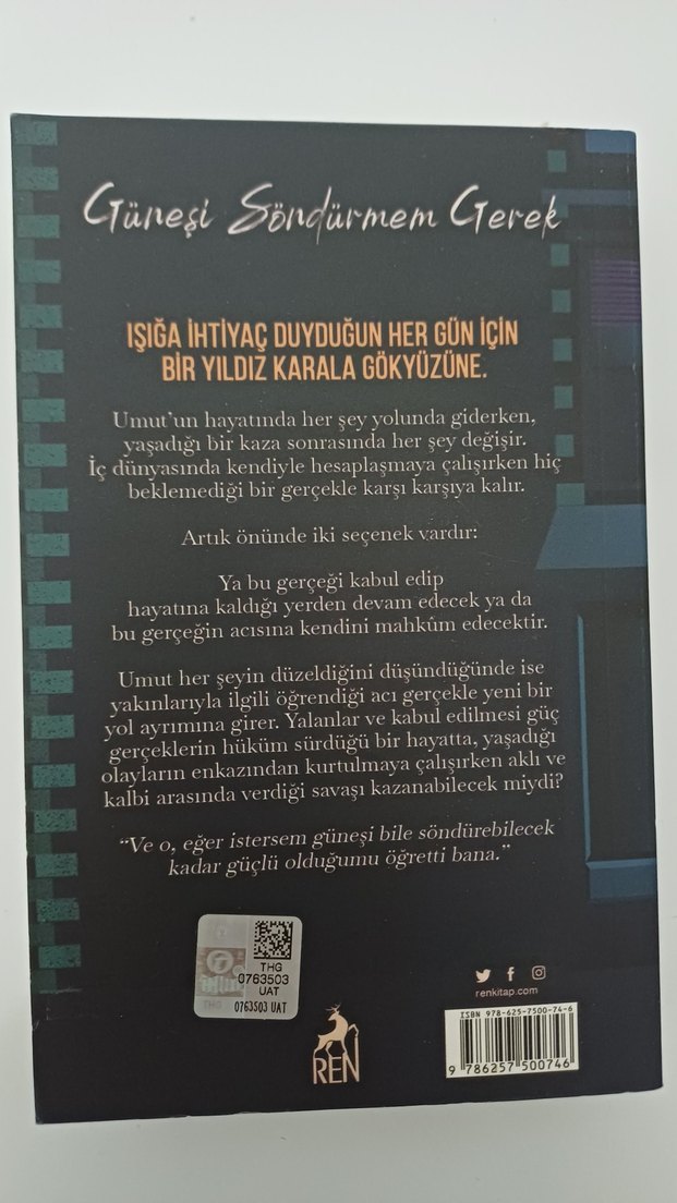 Güneşi Söndürmem Gerek 1 - Emre Gül - Görsel 2