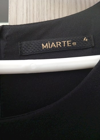 dirsek Kollu, Siyah midi elbise. - Görsel 5