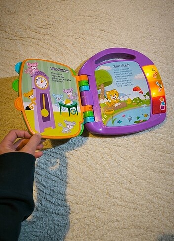 Beden Renk Fisher Price Eğitici Hikaye Kitabı
