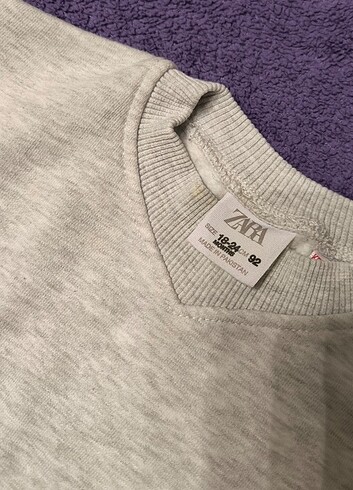 18-24 Ay Beden Zara sweatshirt