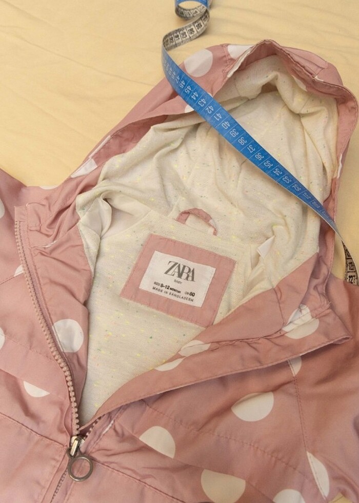 Zara yagmurluk 9-12 ay - Görsel 4