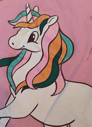 H&M 6-8 yaş unicorn body