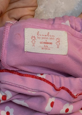 E adet Renkli Kız Çocuk Tayt Seti - Görsel 5