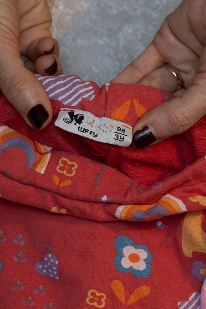 E adet Renkli Kız Çocuk Tayt Seti - Görsel 4