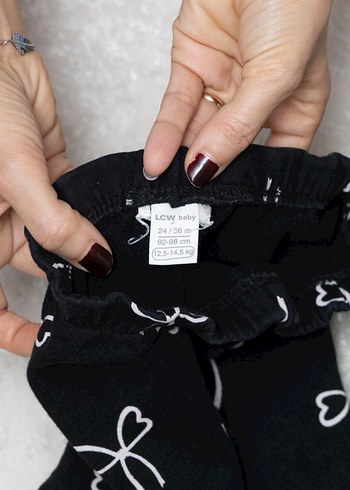 lcw 24-36 üç adet siyah tayt - Görsel 3