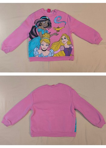 DeFacto Disney Prenses Sweatshirt 7-8 Yaş
