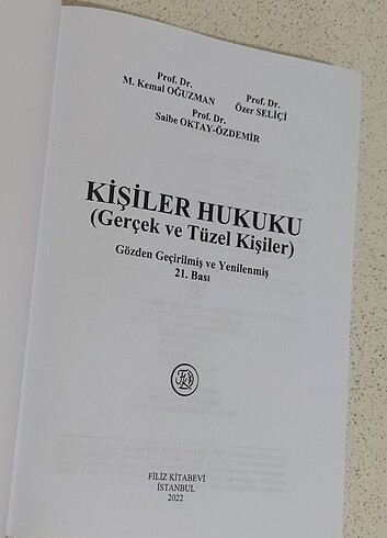 Kişiler Hukuku