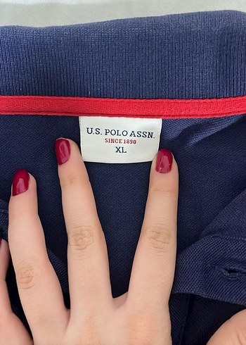 Erkek Lacivert Kısa Kollu Polo Yaka Tişört - Görsel 2