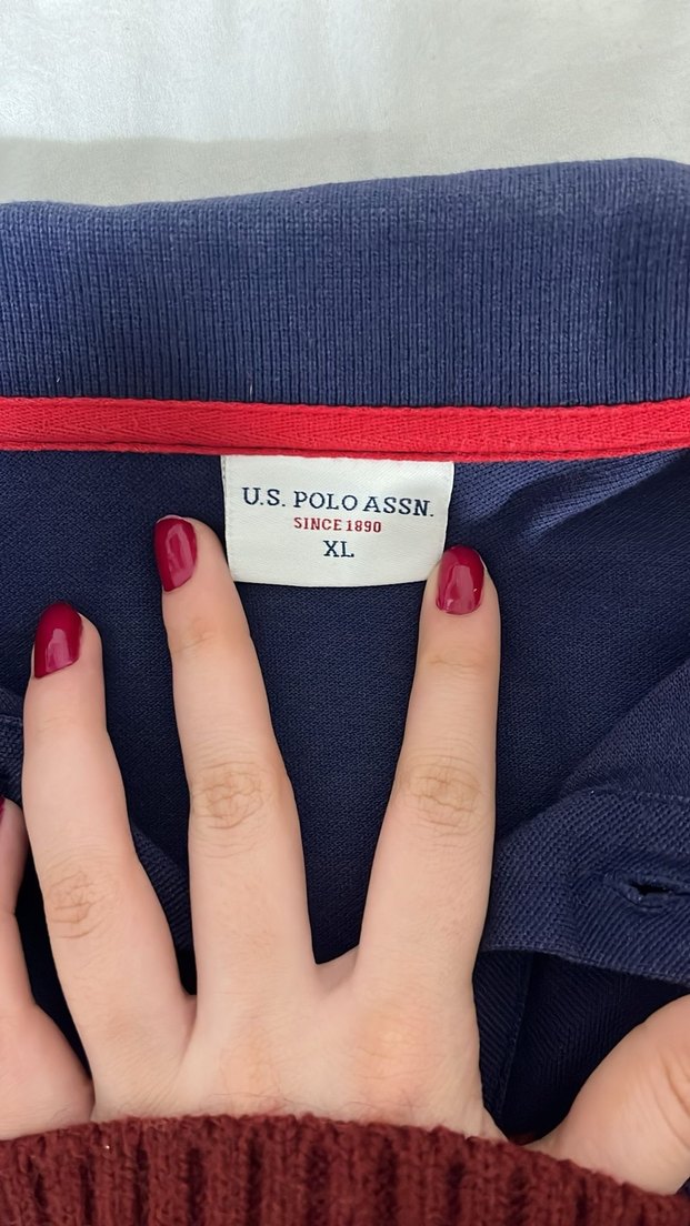 Erkek Lacivert Kısa Kollu Polo Yaka Tişört - Görsel 2