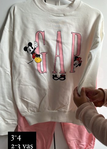 Zara Kız Çocuk Pembe Baskılı Pamuklu Takım