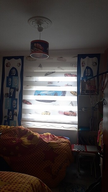  Beden çeşitli Renk Cocuk odası stor ve fon perde
