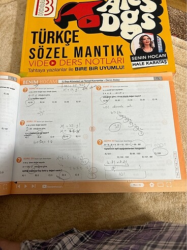  Benim Hocam yayınları türkçe sözel mantık ve matematik konu anla