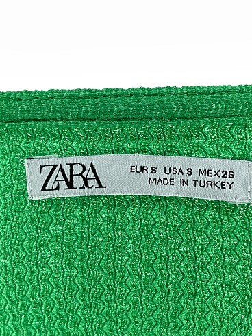 s Beden yeşil Renk Zara Bluz %70 İndirimli.