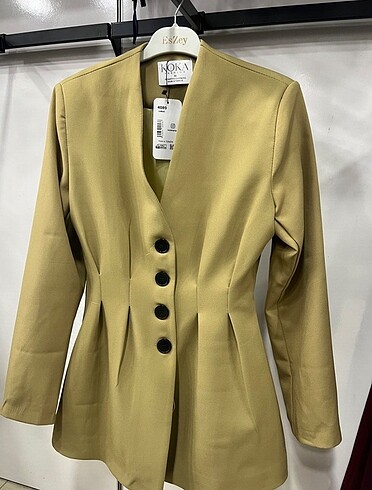 Düğmeli Blazer ceket 