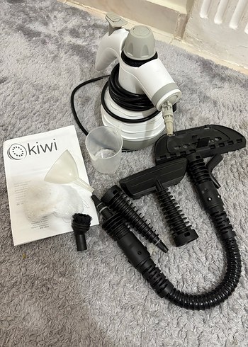 Kiwi Buharlı Temizlik Cihazı 9 Aksesuarlı Beyaz - Görsel 4